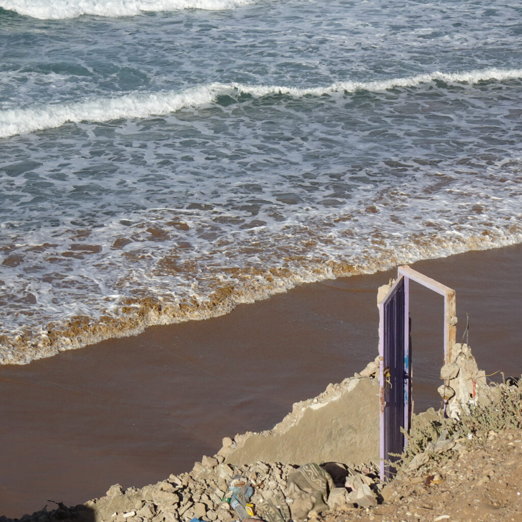 Destruction of city of Imsouane in Morocco in January 17th 2024